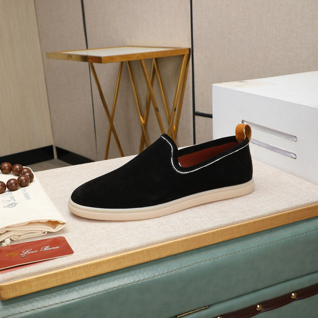 LP VENICE WALK LOAFERS BLACK SUEDE
