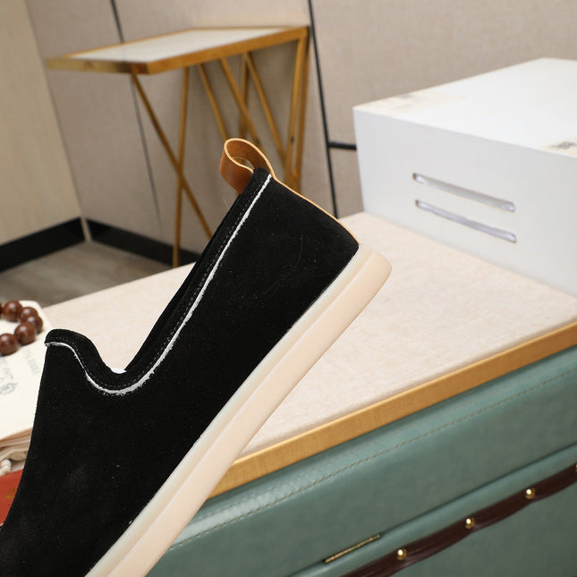 LP VENICE WALK LOAFERS BLACK SUEDE