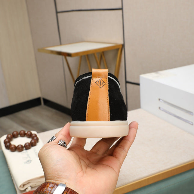 LP VENICE WALK LOAFERS BLACK SUEDE