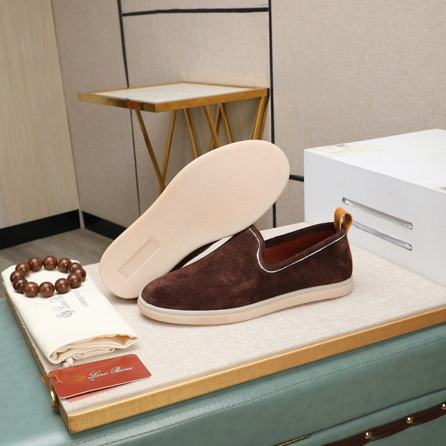 LP VENICE WALK LOAFERS BROWN SUEDE