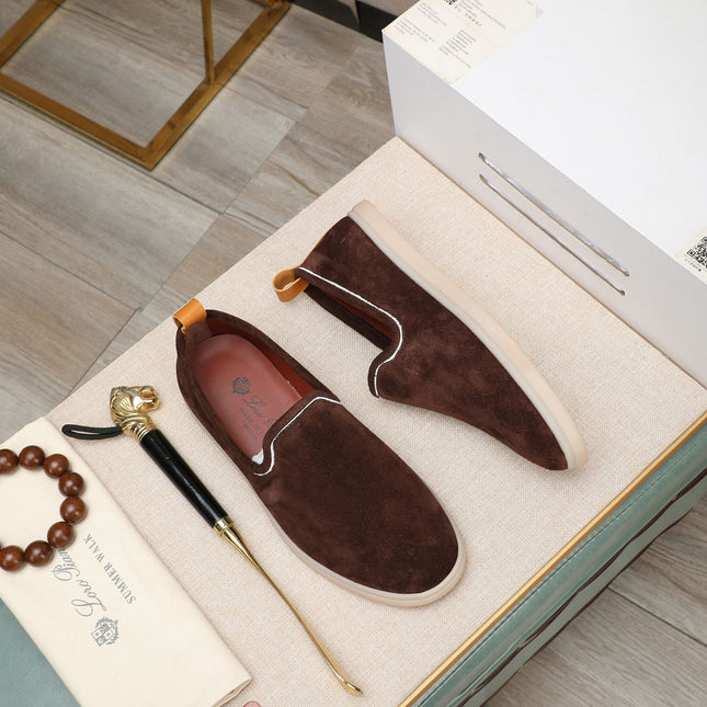 LP VENICE WALK LOAFERS BROWN SUEDE