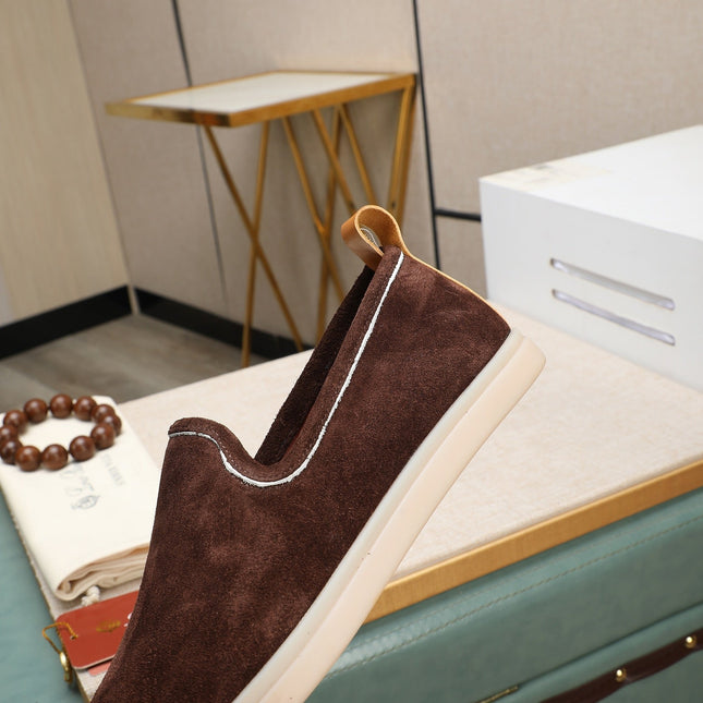 LP VENICE WALK LOAFERS BROWN SUEDE
