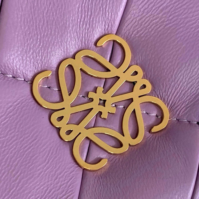 LOEWE 25S PUFFER GOYA BAG 23 IN LIGHT LAVENDER NAPPA LAMBSKIN