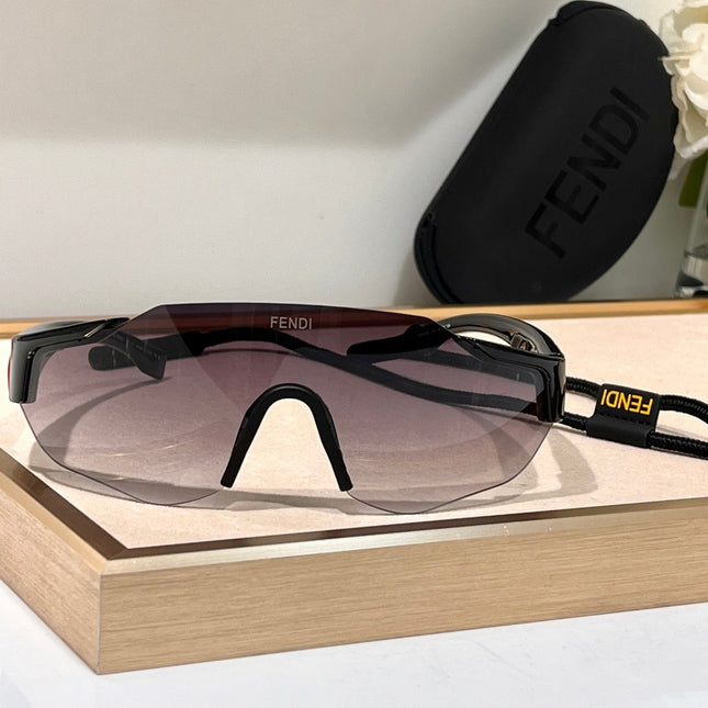 FF SQUARED VISOR FRAME SUNGLASSES FF40088U IN ACETATE