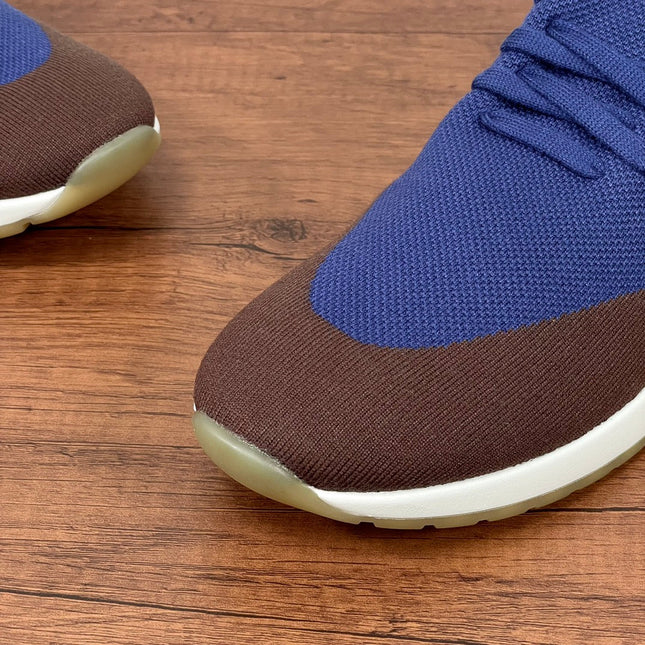 LP 360 LP FLEXY WALK SNEAKER COBALT AND BROWN CASHMERE