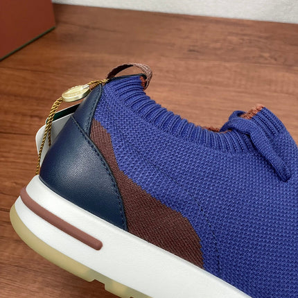 LP 360 LP FLEXY WALK SNEAKER COBALT AND BROWN CASHMERE