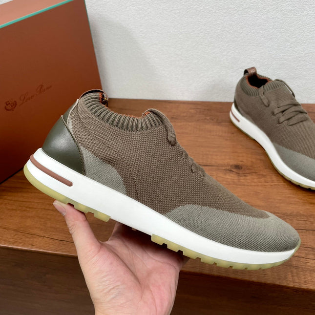 LP 360 LP FLEXY WALK SNEAKER BROWN AND FOSSIL CASHMERE