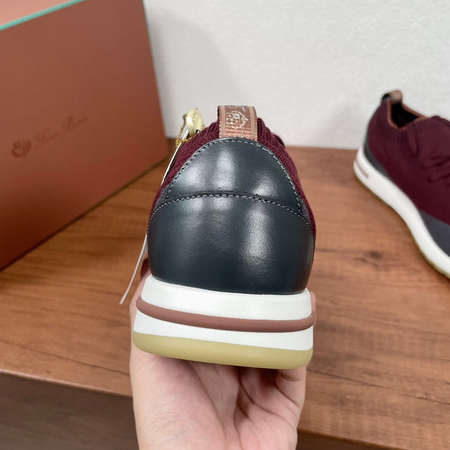 LP 360 LP FLEXY WALK SNEAKER SANGRIA AND GRAY CASHMERE