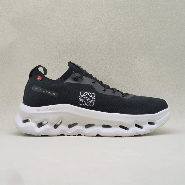 LW CLOUDTILT SNEAKER BLACK-WHITE POLYESTER