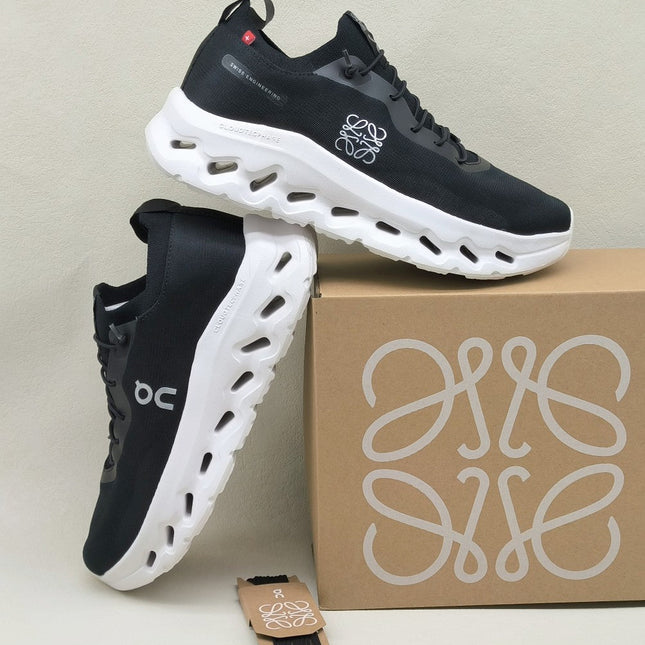 LW CLOUDTILT SNEAKER BLACK-WHITE POLYESTER