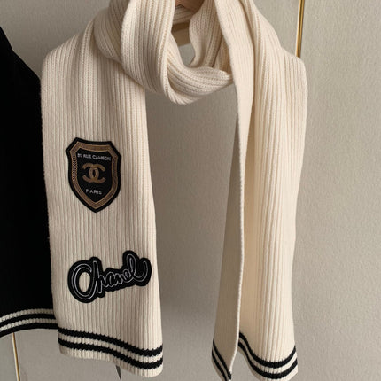 SCARF 200 CM IN WHITE PURE CASHMERE WITH STICKER 392880