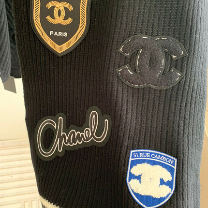 SCARF 200 CM IN BLACK PURE CASHMERE WITH STICKER 392881