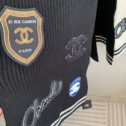 SCARF 200 CM IN BLACK PURE CASHMERE WITH STICKER 392881