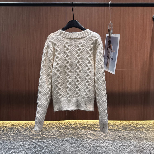 CELINE 25S KNITTED CARDIGAN 0118