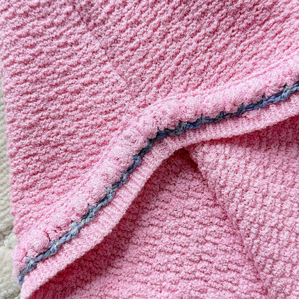 Chanel 25P Mini Skirt Pink Tweed 237296