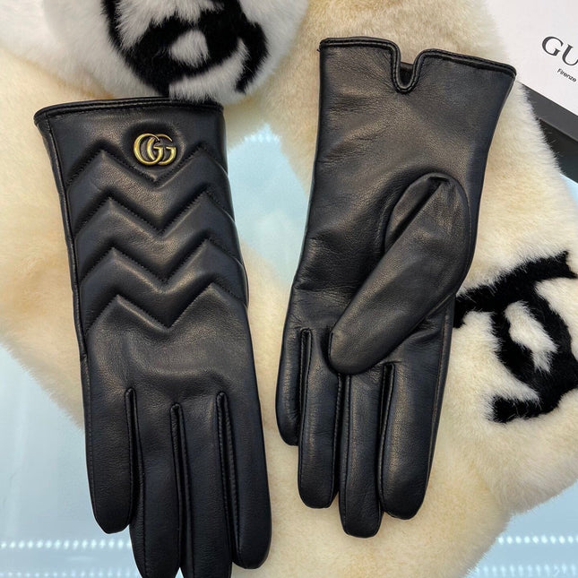 MARMONT GLOVES IN BLACK LAMBSKIN 463844