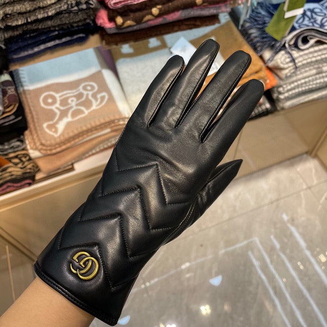 MARMONT GLOVES IN BLACK LAMBSKIN 463844