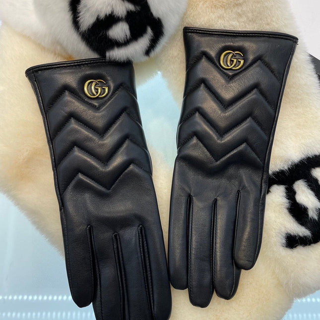 MARMONT GLOVES IN BLACK LAMBSKIN 463844
