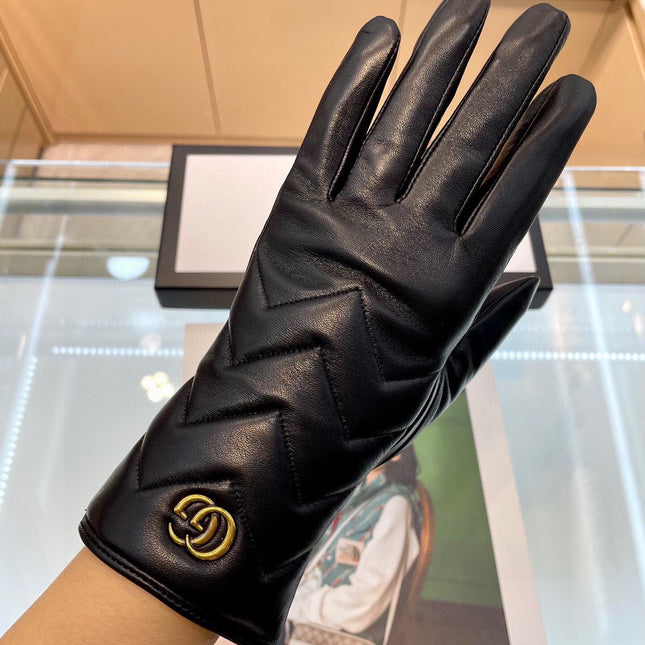 MARMONT GLOVES IN BLACK LAMBSKIN 463844