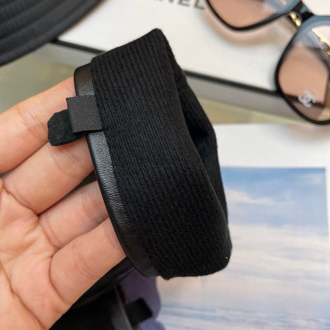 FINGERNESS GLOVES IN BLACK LAMBSKIN 465053