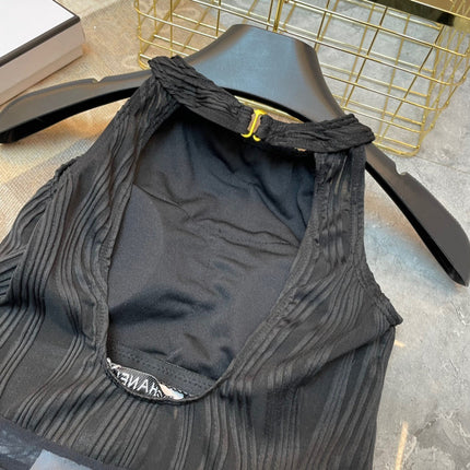 CC BIKINI SWIMSUIT SET IN BLACK 573556