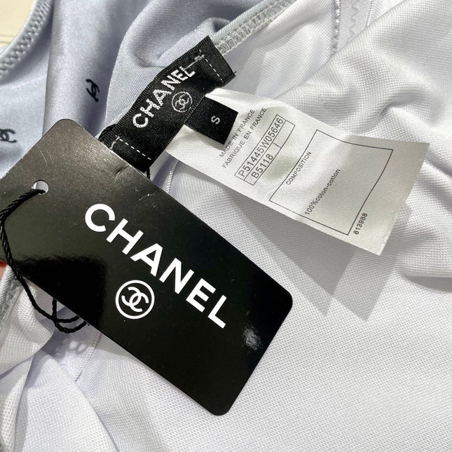 CC BIKINI SWIMSUIT SET IN GREY AND BLACK 593032