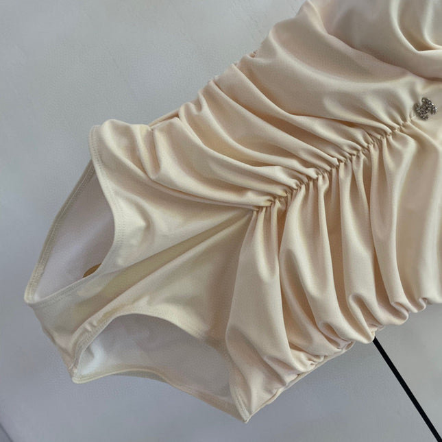 CC BIKINI SWIMSUIT SET IN IVORY 599124