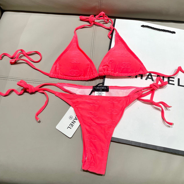 CC BIKINI SWIMSUIT SET IN PINK 627833