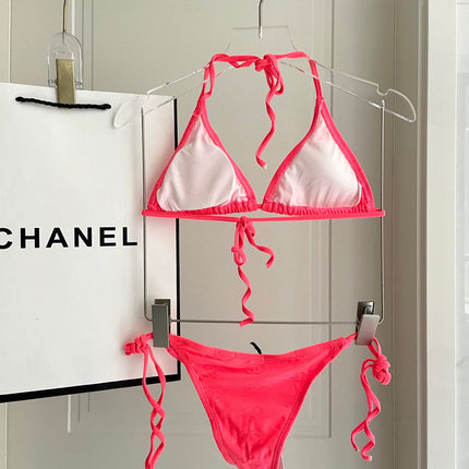 CC BIKINI SWIMSUIT SET IN PINK 627833