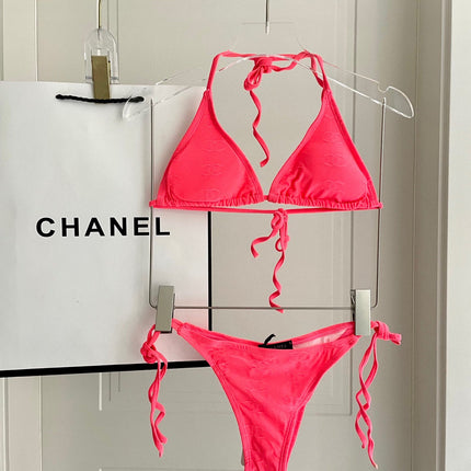 CC BIKINI SWIMSUIT SET IN PINK 627833