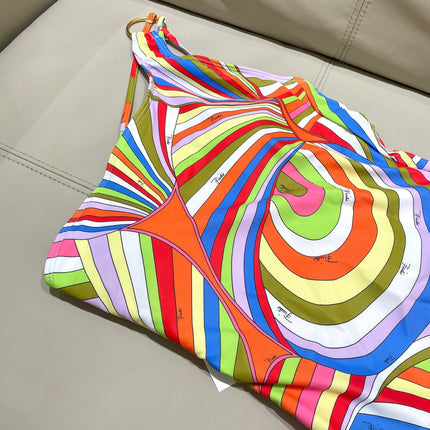 PUCCI BIKINI 25S BODYSUIT IN 740907