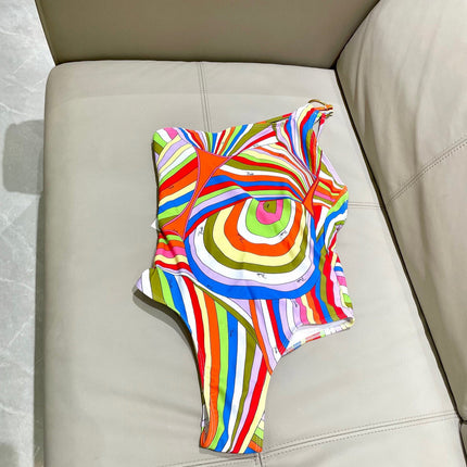 PUCCI BIKINI 25S BODYSUIT IN 740907