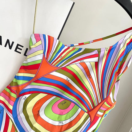 PUCCI BIKINI 25S BODYSUIT IN 740907