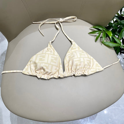 FENDI BIKINI 25S TWO PIECE IN BEIGE 742661