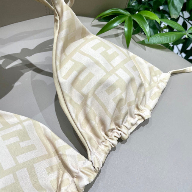 FENDI BIKINI 25S TWO PIECE IN BEIGE 742661