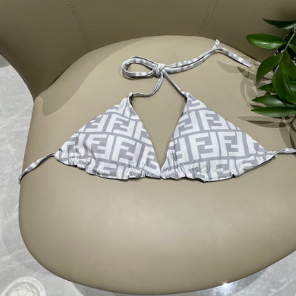 FENDI BIKINI 25S TWO PIECE IN GRAY 742663
