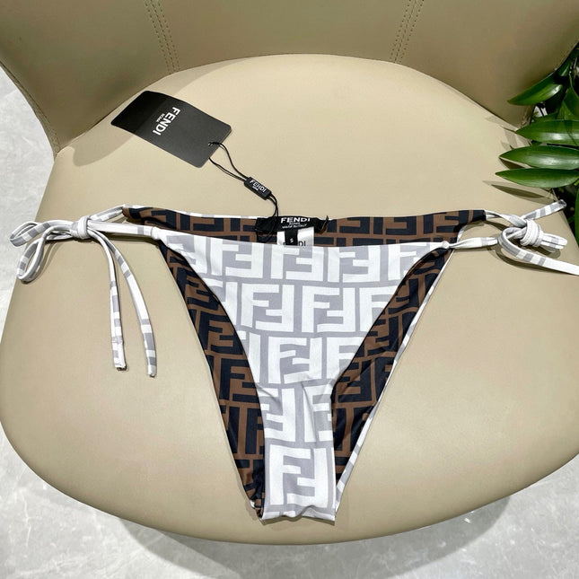 FENDI BIKINI 25S TWO PIECE IN GRAY 742663
