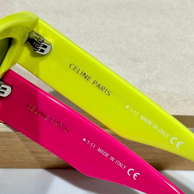 TRIOMPHE SUNGLASS CL40197 IN PINK ACETATE