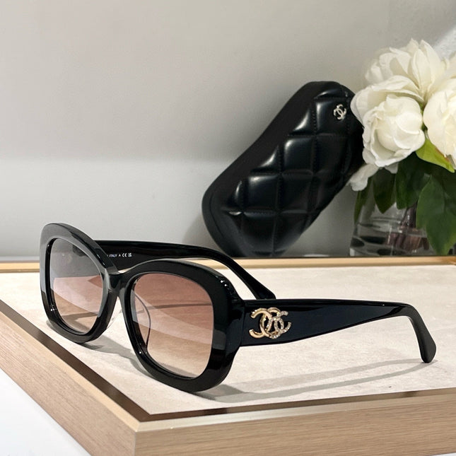 SQUARE SUNGLASSES CH5468B IN ACETATE EMBOSSED DIAMOND