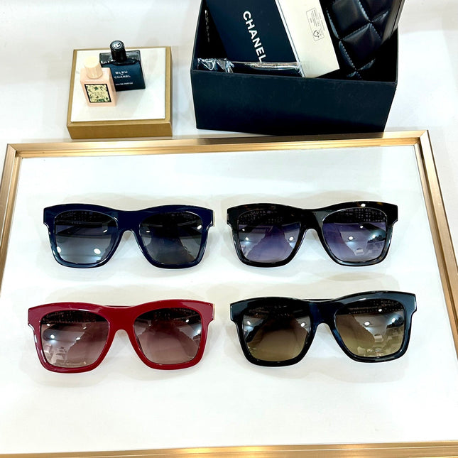 SQUARE SUNGLASSES CH5533 IN ACETATE