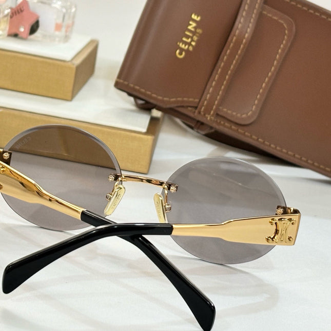 TRIOMPHE SUNGLASS CL42121U IN METAL