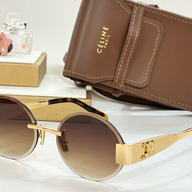 TRIOMPHE SUNGLASS CL42121U IN METAL