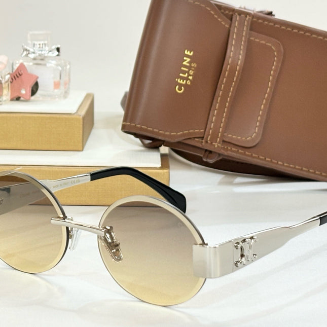 TRIOMPHE SUNGLASS CL42121U IN METAL
