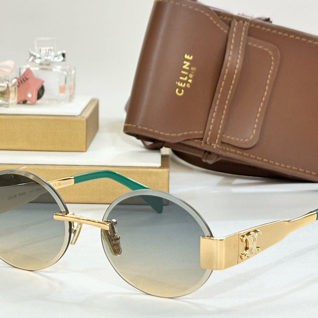 TRIOMPHE SUNGLASS CL42121U IN METAL