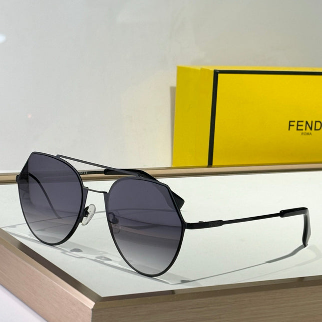 SKY AVIATOR FRAME SUNGLASSES FF0329 IN METAL