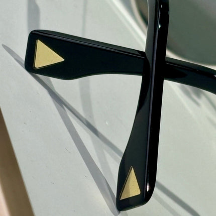 OBLIQUE MASK SKY ROUND FRAME SUNGLASSES FF0329 IN METAL