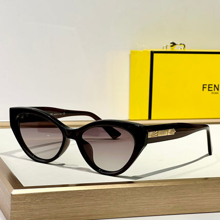 FF DIAMONDS CAT-EYE FRAME SUNGLASSES FE40164U IN ACETATE