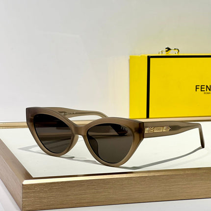 FF DIAMONDS CAT-EYE FRAME SUNGLASSES FE40164U IN ACETATE