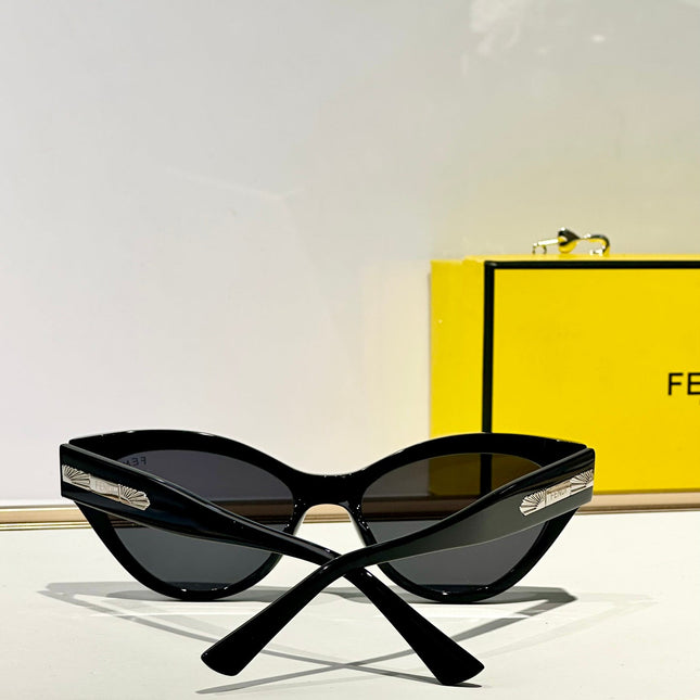 FF DIAMONDS CAT-EYE FRAME SUNGLASSES FE40164U IN ACETATE