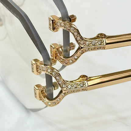 PHOTOCHROMIC LENSES GEOMETRIC FRAME SUNGLASSES CT0581S IN METAL